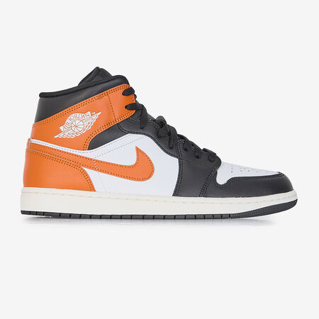 JORDAN air jordan 1 AIR JORDAN 1 MID WHITE/ORANGE MEN