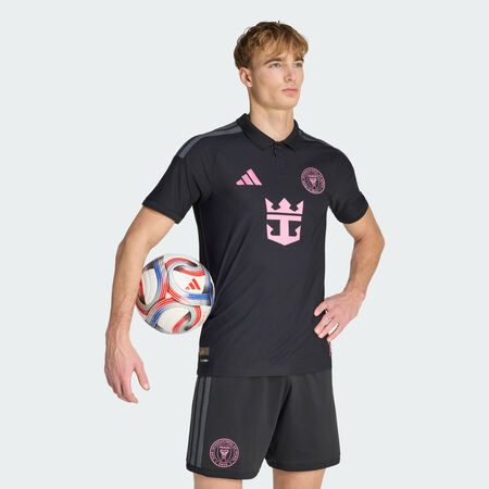 ADIDAS PERFORMANCE Maillot Messi Ext&eacute;rieur Inter Miami 26/27 Authentique Black / Bliss Pink HOMME