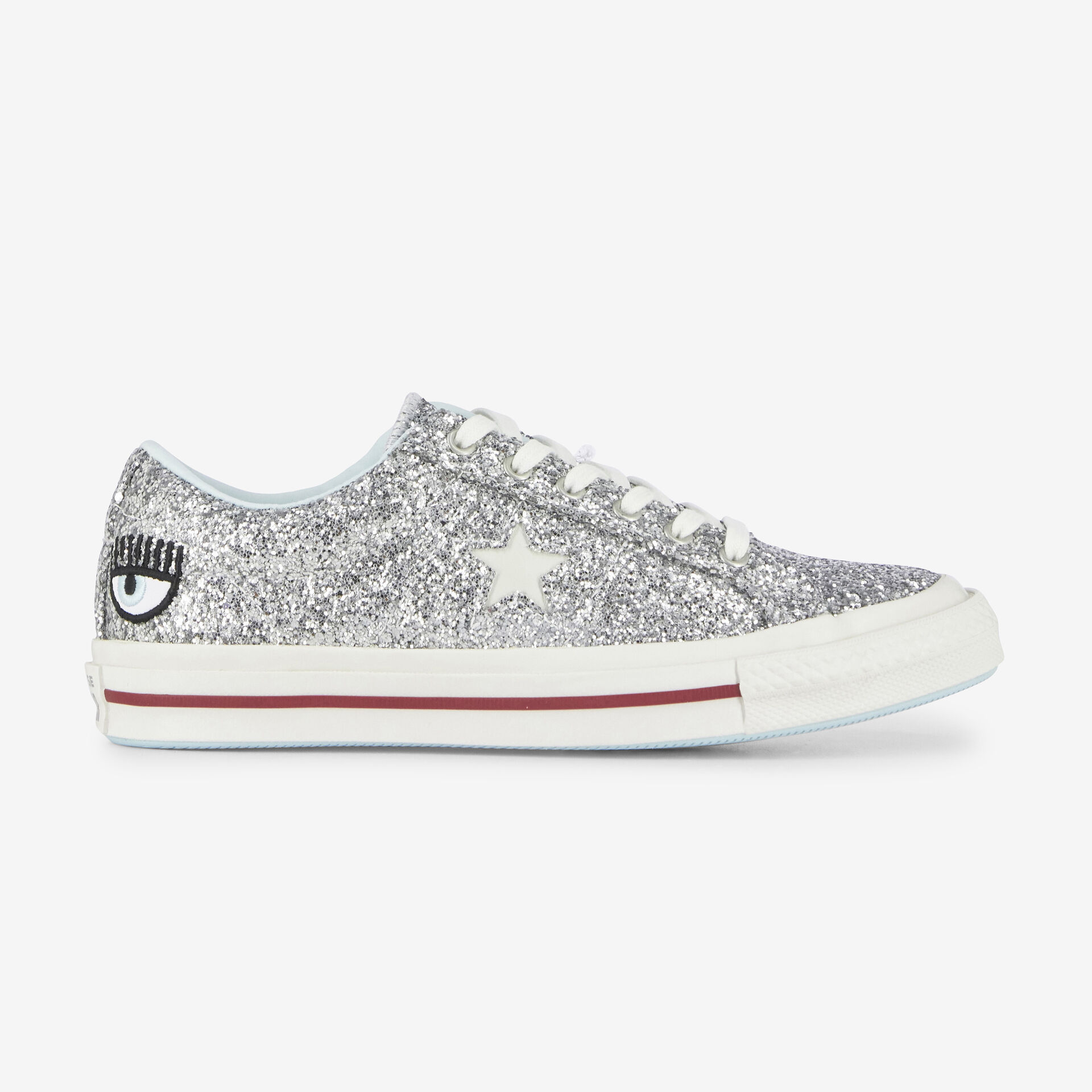 converse paillette oeil
