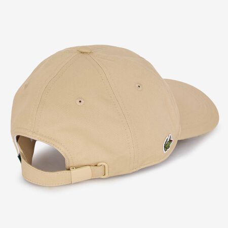 LACOSTE CASQUETTE SMALL LOGO BEIGE HOMME