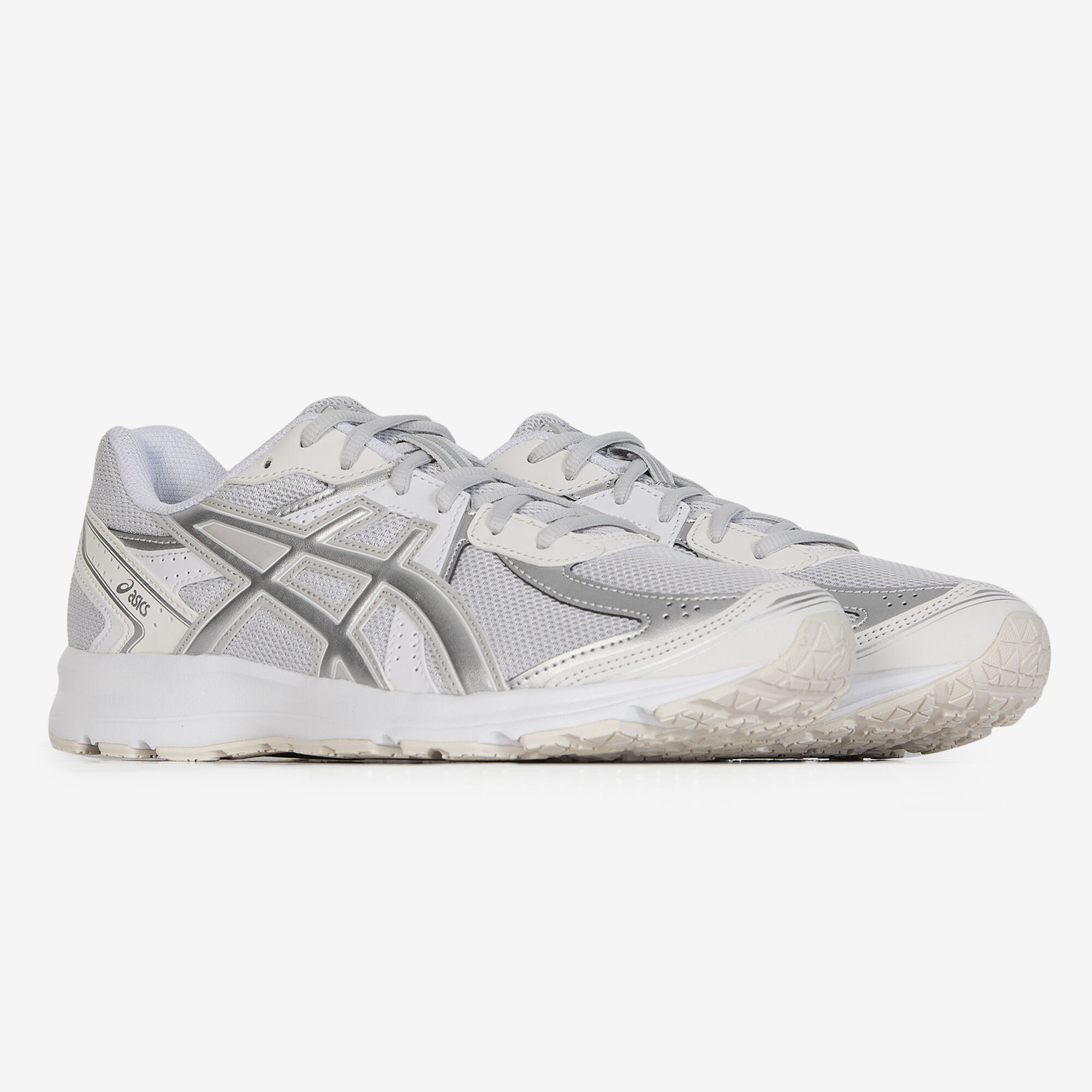 Baskets Asics BASKETS JOG NOIRES ET ARGENTÉES - vue 6