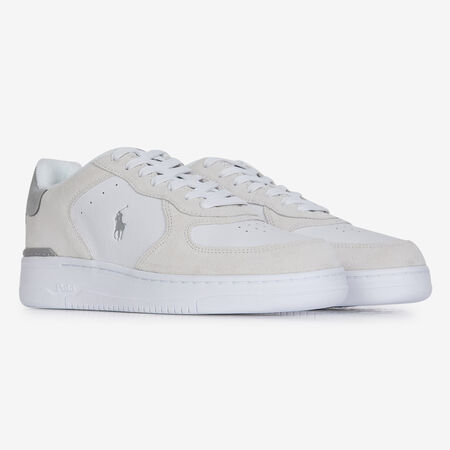 POLO RALPH LAUREN MASTERS COURT SUEDE BLANC HOMME