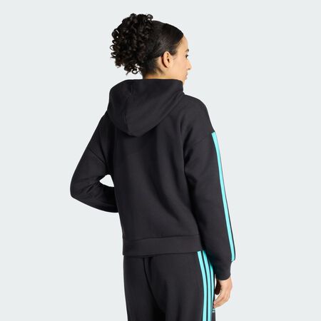 ADIDAS PERFORMANCE MERCEDES - AMG PETRONAS FORMULA 1 TEAM DNA FULL ZIP HOODIE Black / Semi Mint Rush WOMEN