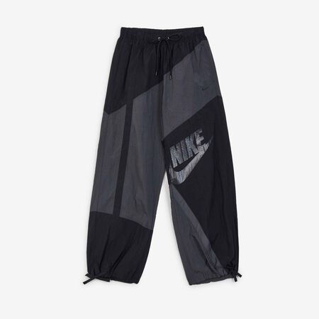 NIKE PANT WIDE LEG WVN BLACK/GREY WOMEN