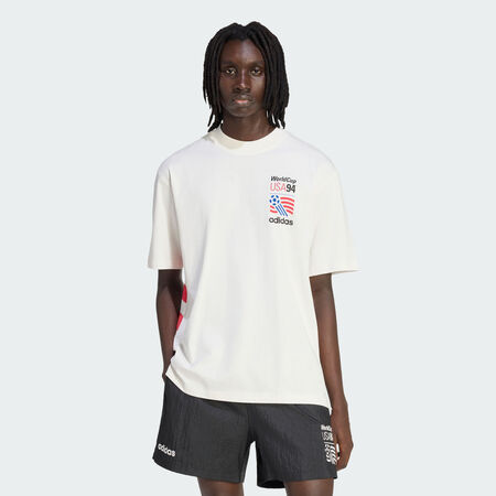 ADIDAS PERFORMANCE Graphic Tee Cloud White MEN