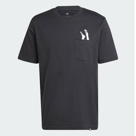 T-shirt poche graphique Lounge Slides : Black
