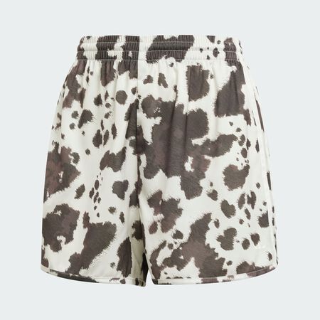 ADIDAS ORIGINALS adidas Originals Satin Shorts Multicolor / Off White WOMEN