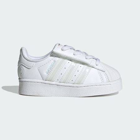 ADIDAS ORIGINALS superstar Superstar Led Lumières Confort Fermeture Élastique Lacets Chaussures Enfants Cloud White / Cloud White / Cloud White BÉBÉ