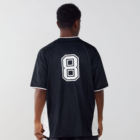 CONVERSE MAILLOT RETRO CHUCK NOIR/BLANC HOMME