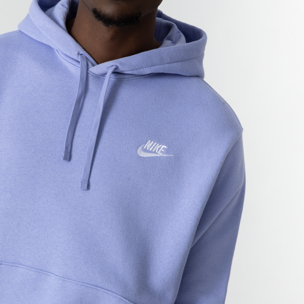 NIKE HOODIE CLUB SMALL LOGO LILAC - SWEATSHIRTS MEN | Courir.com