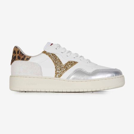 VICTORIA MADRID CHEETAH WHITE/SILVER WOMEN