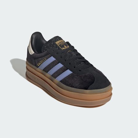 ADIDAS ORIGINALS gazelle GAZELLE BOLD VELVET BLACK/BLUE JUNIOR