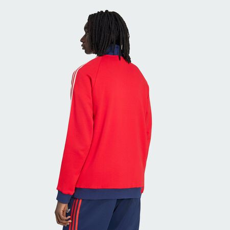 ADIDAS PERFORMANCE Arsenal FC OG Half Zip Top Better Scarlet MEN