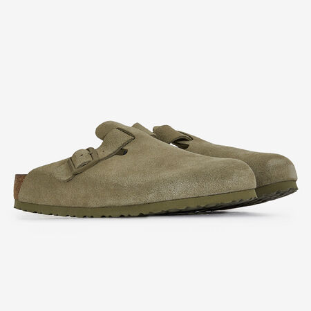 BIRKENSTOCK boston BOSTON SUEDE FADED KHAKI KHAKI MEN