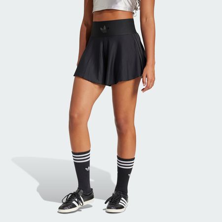 ADIDAS ORIGINALS Waistband Mesh Shorts Black WOMEN