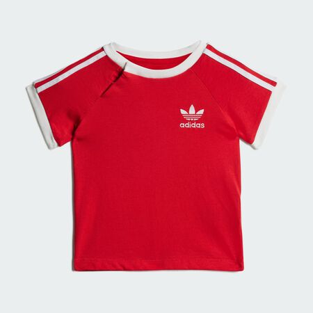 ADIDAS ORIGINALS T-shirt 3 bandes Enfants Better Scarlet CADET
