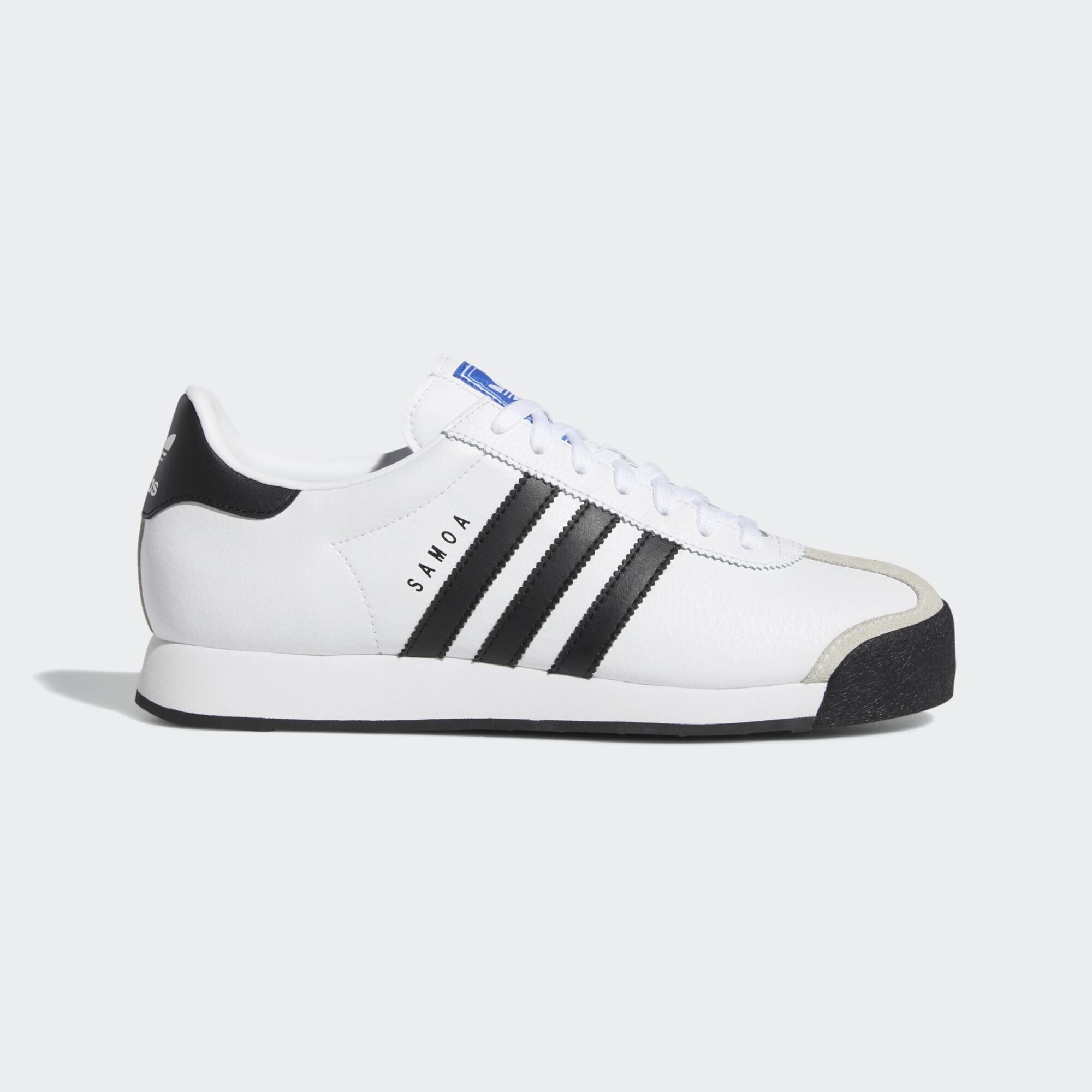 ADIDAS ORIGINALS Chaussure Samoa SNEAKERS FEMME Cloud White Black LACETS Courir