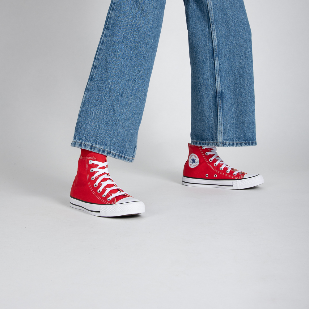 Courir converse rouge discount