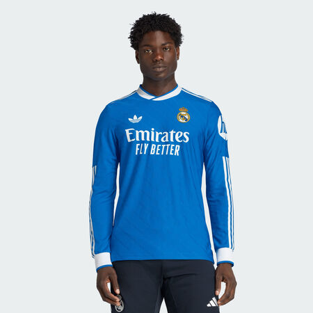 ADIDAS PERFORMANCE Maillot authentique Real Madrid 25/26 Long Sleeve Third Blue Bird HOMME
