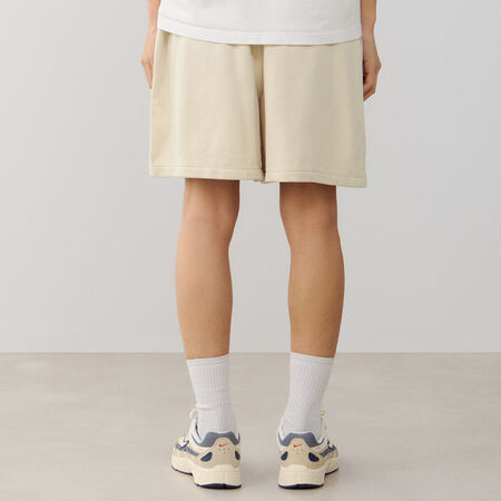 NIKE SHORT CLUB FLOW BEIGE/WHITE MEN