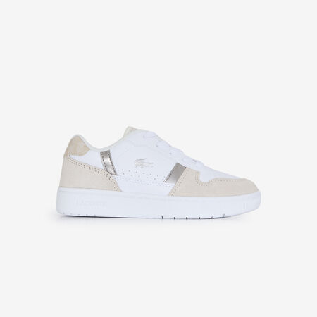 LACOSTE t-clip T-CLIP BLANC/BEIGE CADET
