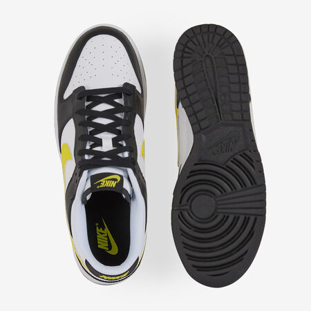NIKE DUNK LOW NOIR/JAUNE SNEAKERS MEN