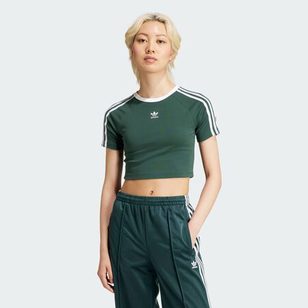 T-shirt 3 bandes Baby : Mineral Green