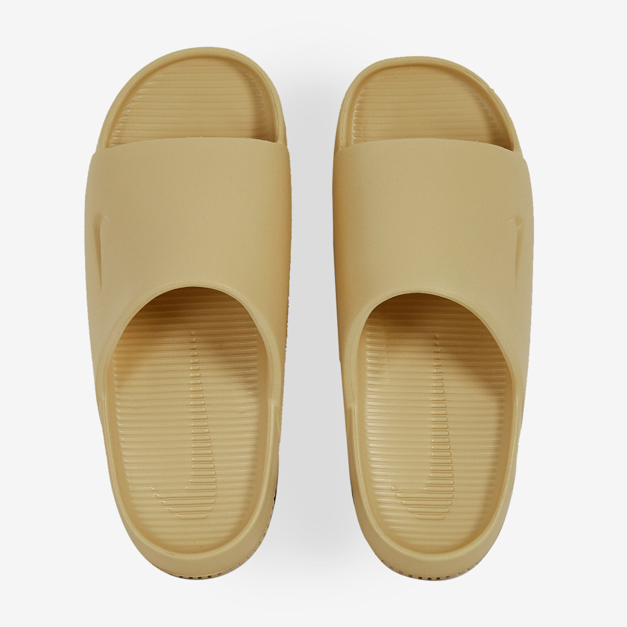 NIKE CALM SLIDE ESTIVALES FEMME BEIGE A ENFILER SLIP ON Courir