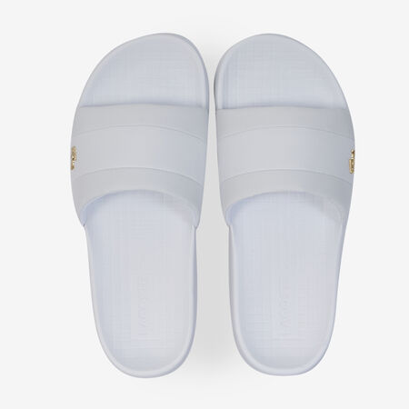 LACOSTE SERVE SLIDE HYBRID BLANC HOMME