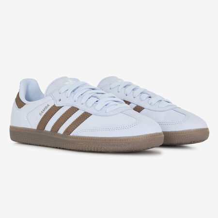 ADIDAS ORIGINALS samba SAMBA OG BLEU/MARRON FEMME