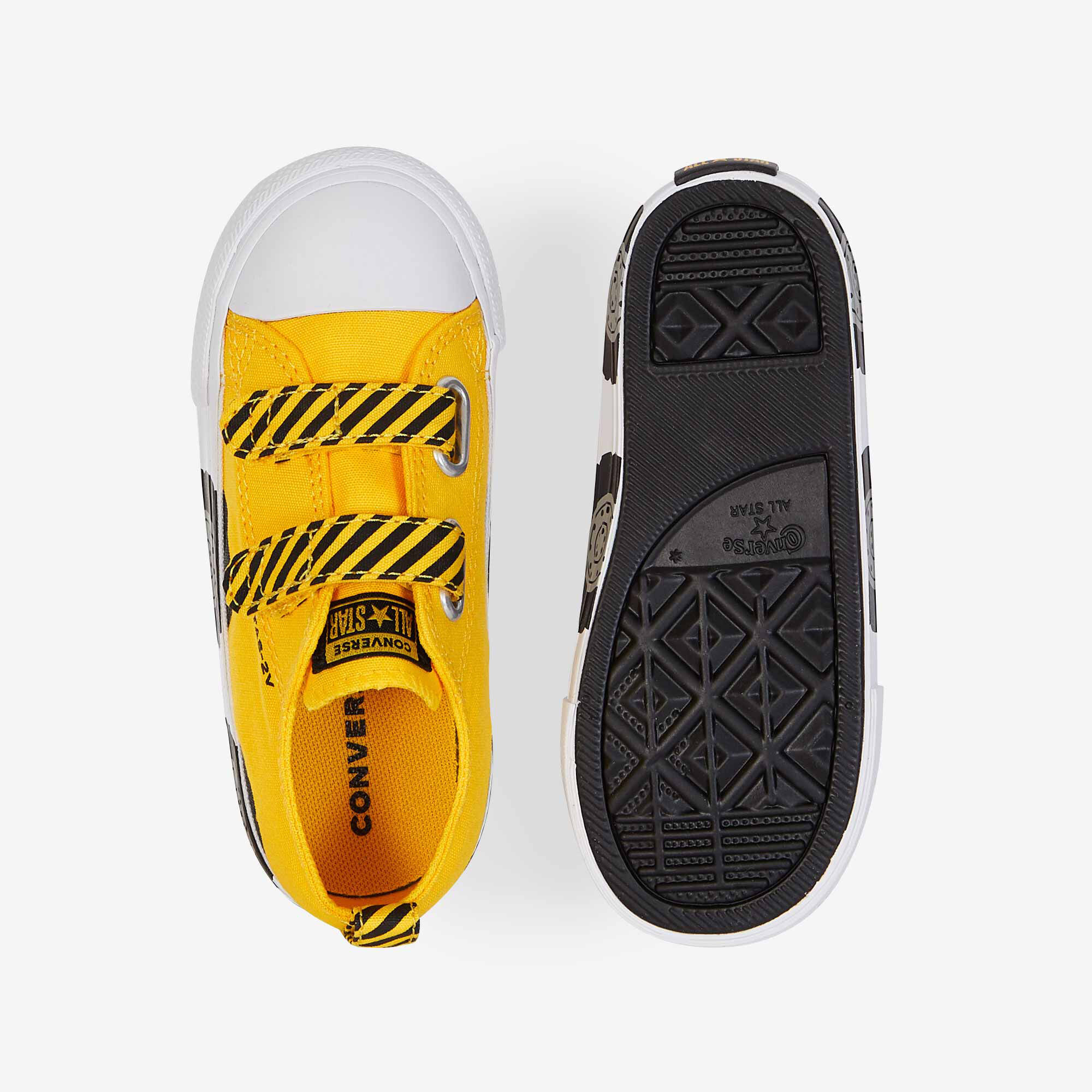 Chuck Taylor All Star Ox Cf Construction  Jaune/noir   - Bébé -