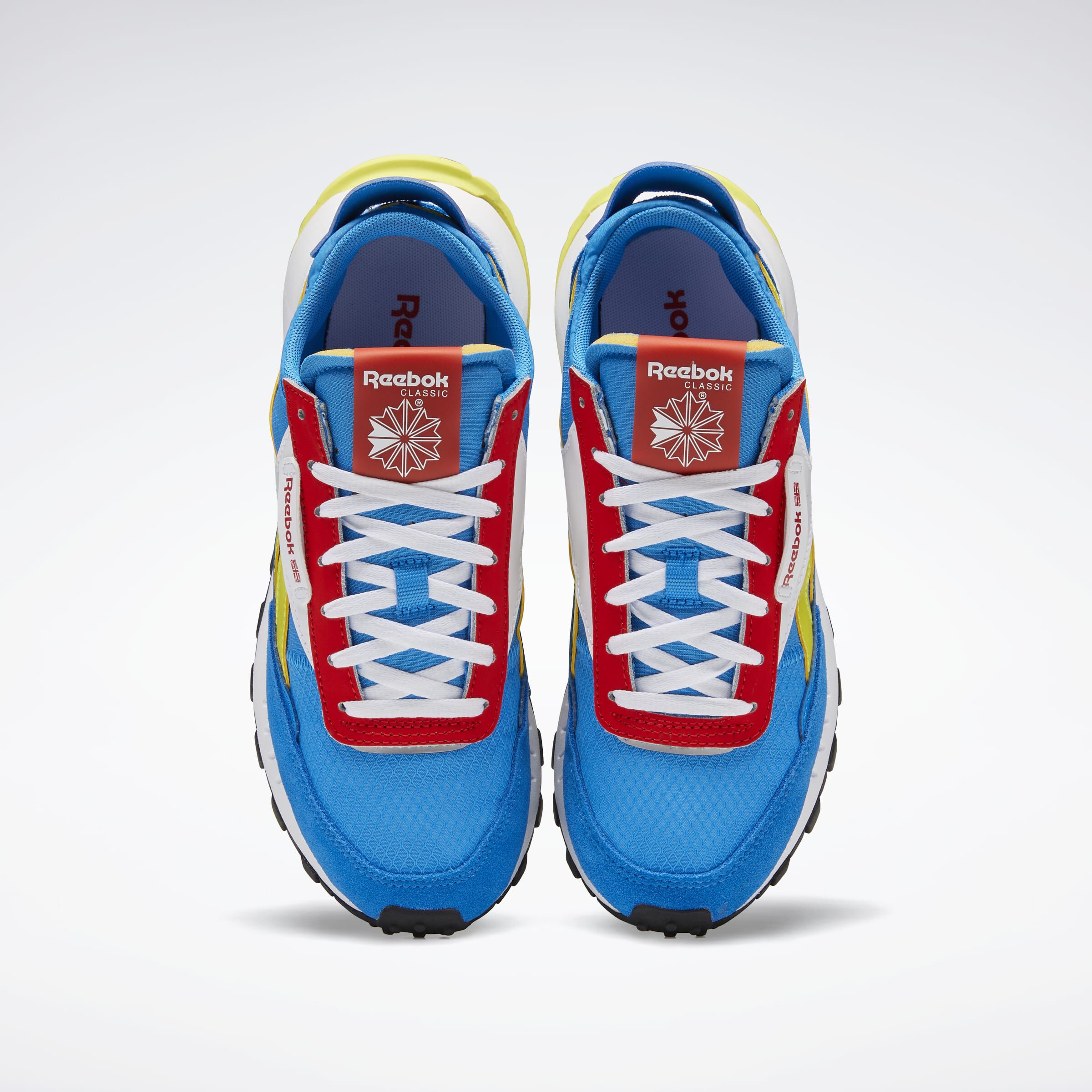 reebok classic leather suede bleu