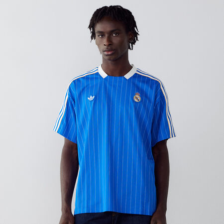 ADIDAS ORIGINALS MAILLOT REAL ICON BLEU/BLANC HOMME