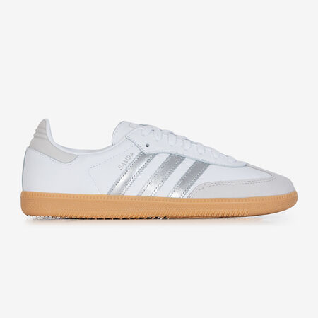 SAMBA OG : WHITE/SILVER
