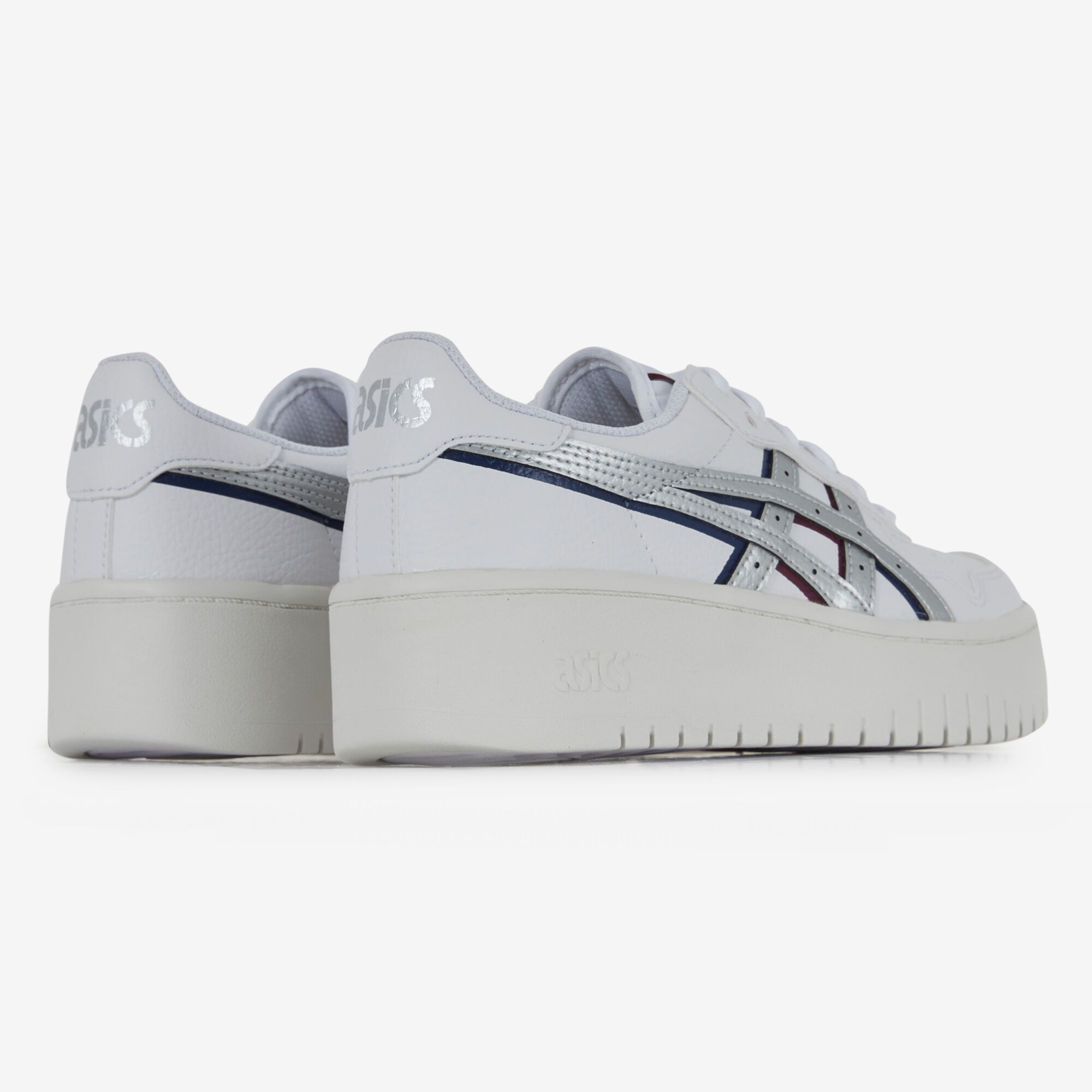 ASICS JAPAN S PF BLANC ARGENT SNEAKERS FEMME Courir