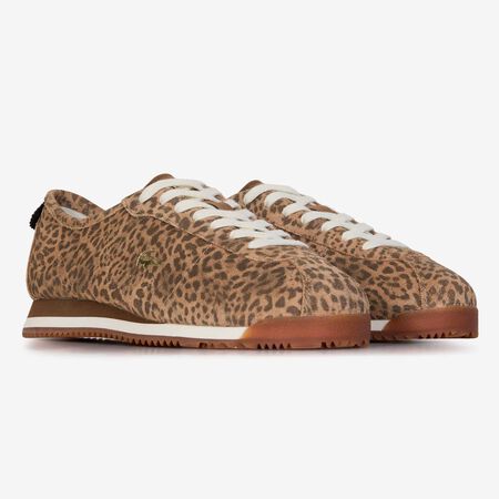 LACOSTE CLUB L CHEETAH MARRON FEMME