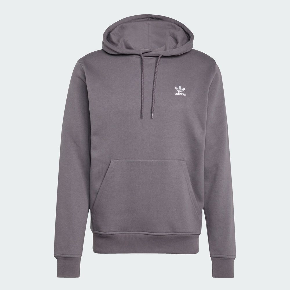 Trefoil Essentials Adidas Hoodie Grey Mens Buy Adidas Originals
