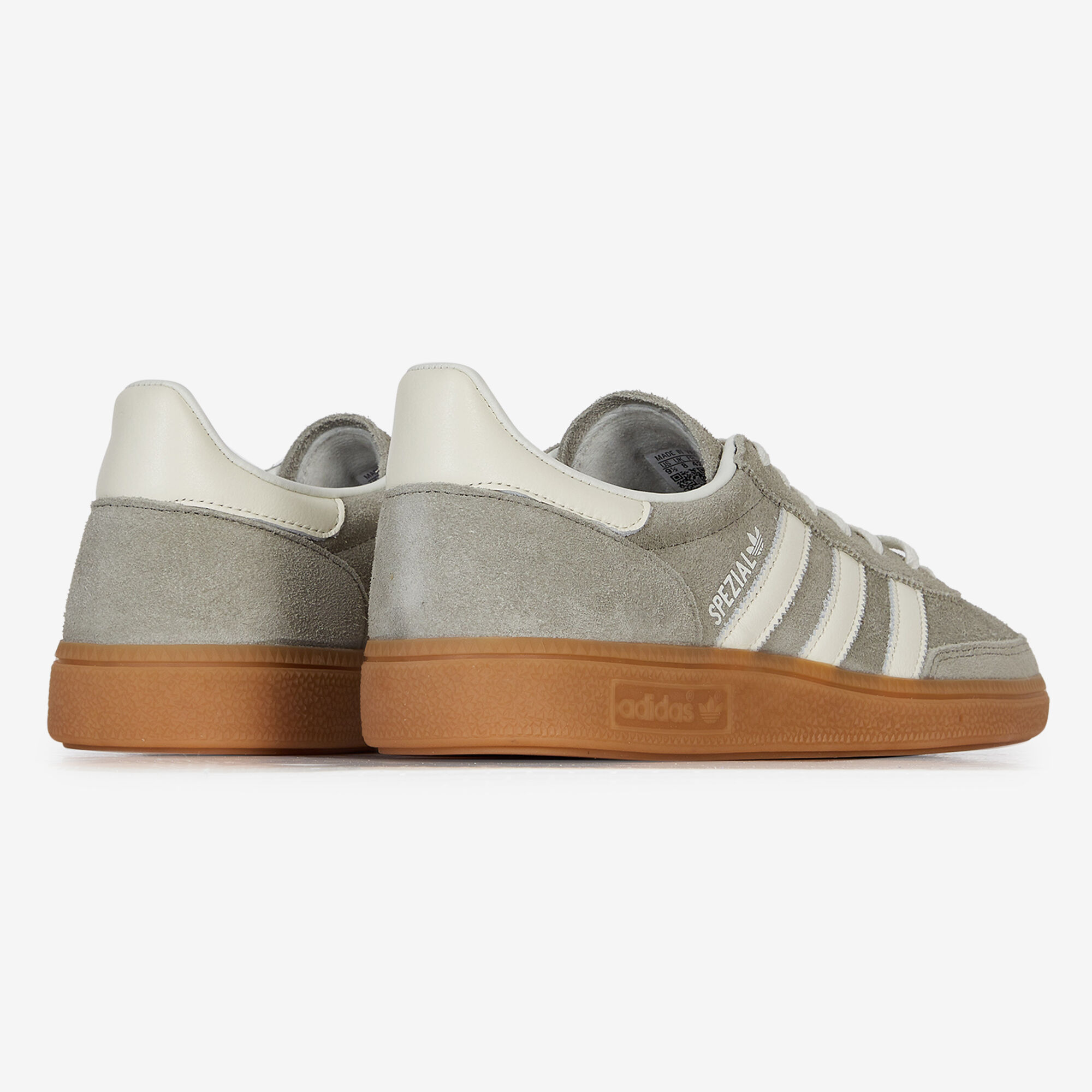 ADIDAS ORIGINALS HANDBALL SPEZIAL KAKI/BLANC - SNEAKERS FEMME - LACETS | Courir.com
