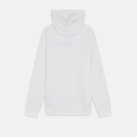 NIKE HOODIE CLUB SMALL LOGO BLANC MEN