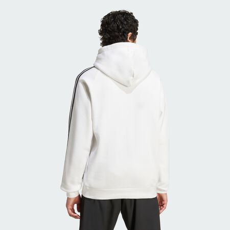 ADIDAS ORIGINALS Sweat-shirt à capuche adicolor Teamgeist Cut Line White / Black HOMME