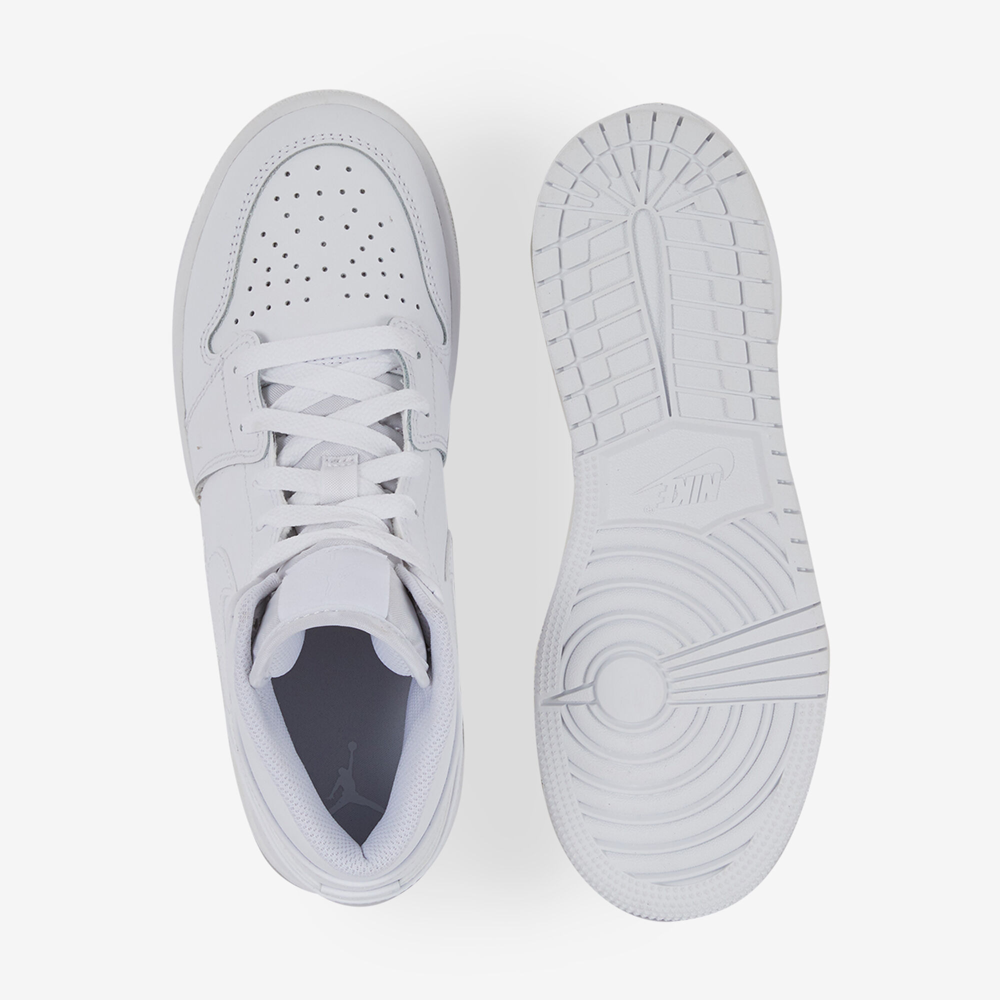 Air Jordan 1 Mid  Blanc