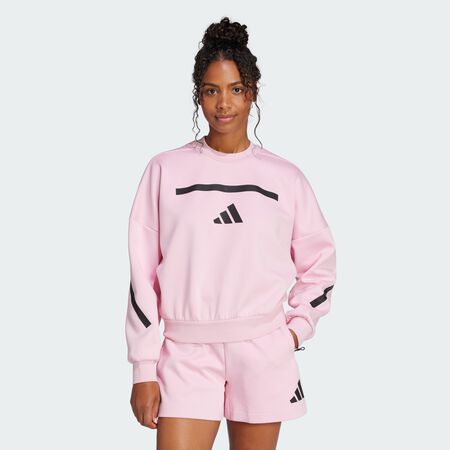 ADIDAS ORIGINALS adidas Z.N.E. Sweatshirt True Pink WOMEN