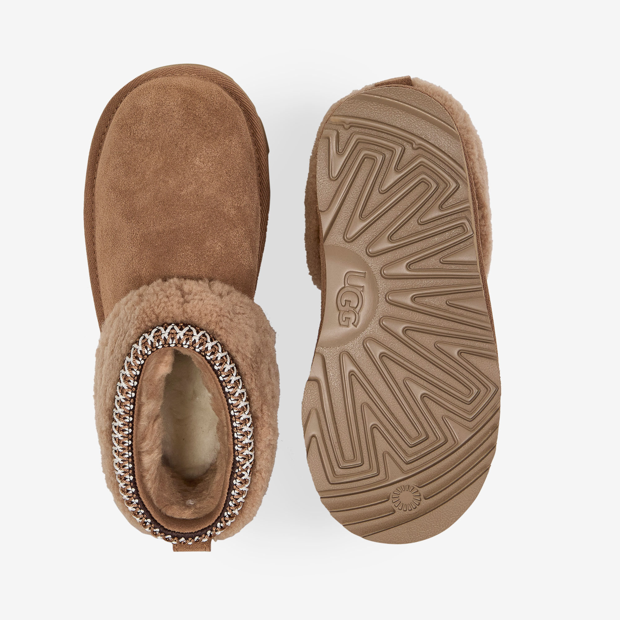 Bottines et boots UGG KIDS' CLASSIC ULTRA MINI MAXI CURLY pour Enfant - vue 4