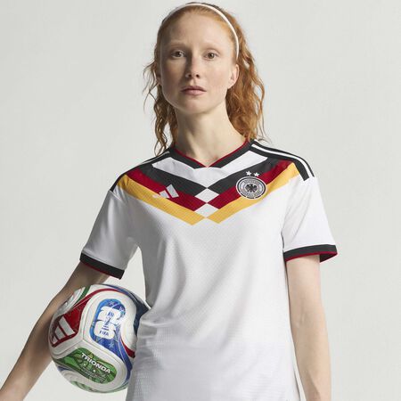 ADIDAS PERFORMANCE Germany 26 Women's Team Home Authentic Jersey White WOMEN