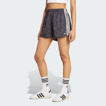 ADIDAS ORIGINALS adidas Originals Satin Shorts Multicolor / Carbon WOMEN