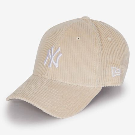 NEW ERA 9FORTY WOMEN NY CORDUROY BEIGE FEMME