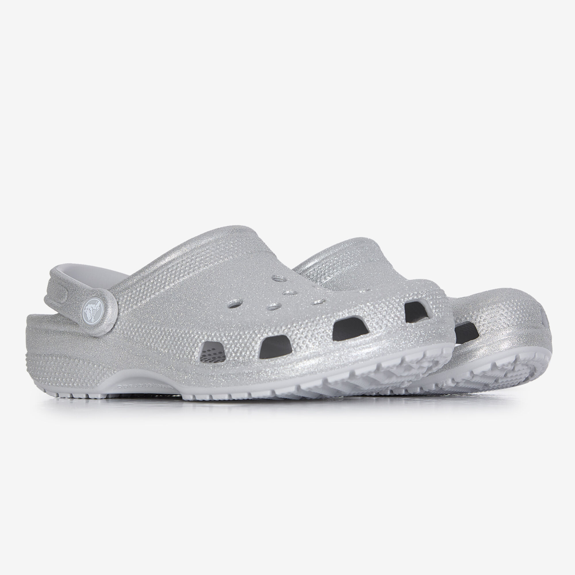 Crocs Classic Glitter Sabots Unisex Flame - vue 6