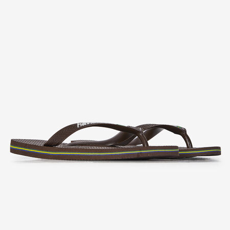 HAVAIANAS BRASIL LOGO MARRON FEMME