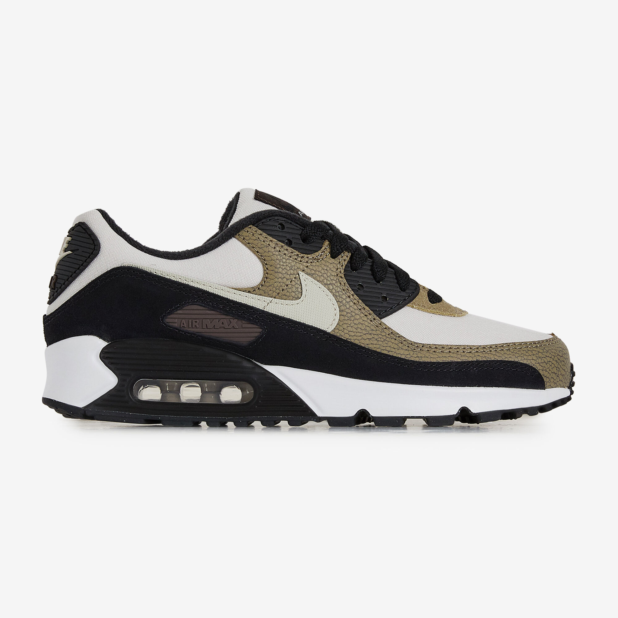 NIKE AIR MAX 90 BEIGE BLACK SNEAKERS MEN Courir