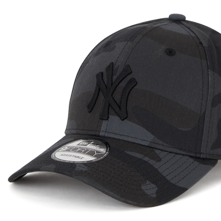 NEW ERA 9FORTY NY CAMO NOIR/GRIS NOIR/GRIS HOMME